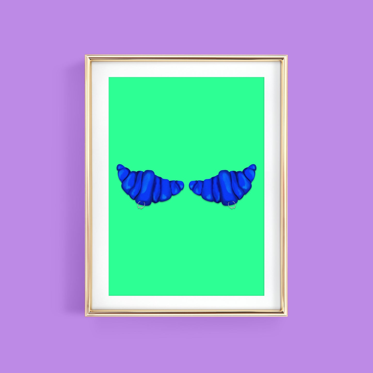 CROISSANT NIP ART PRINT