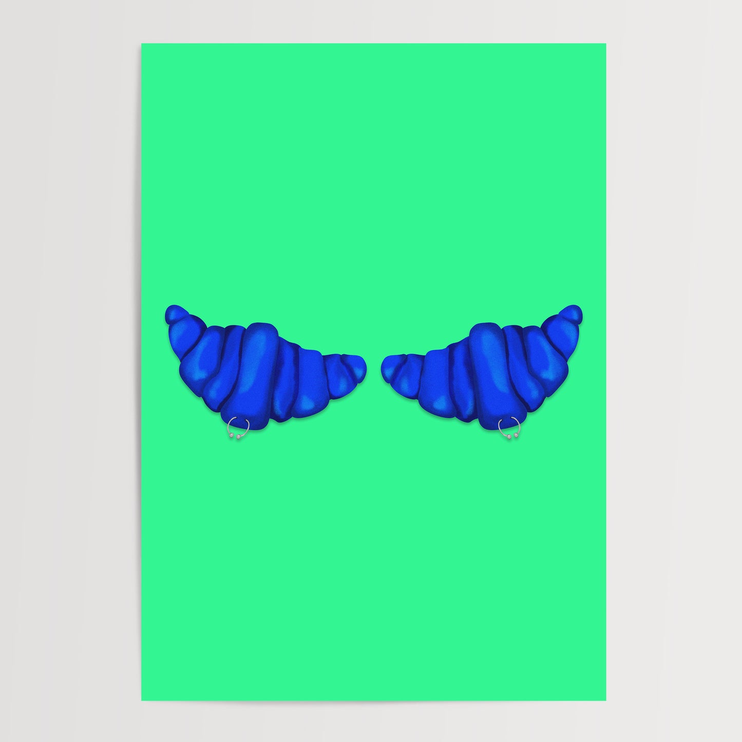 CROISSANT NIP ART PRINT