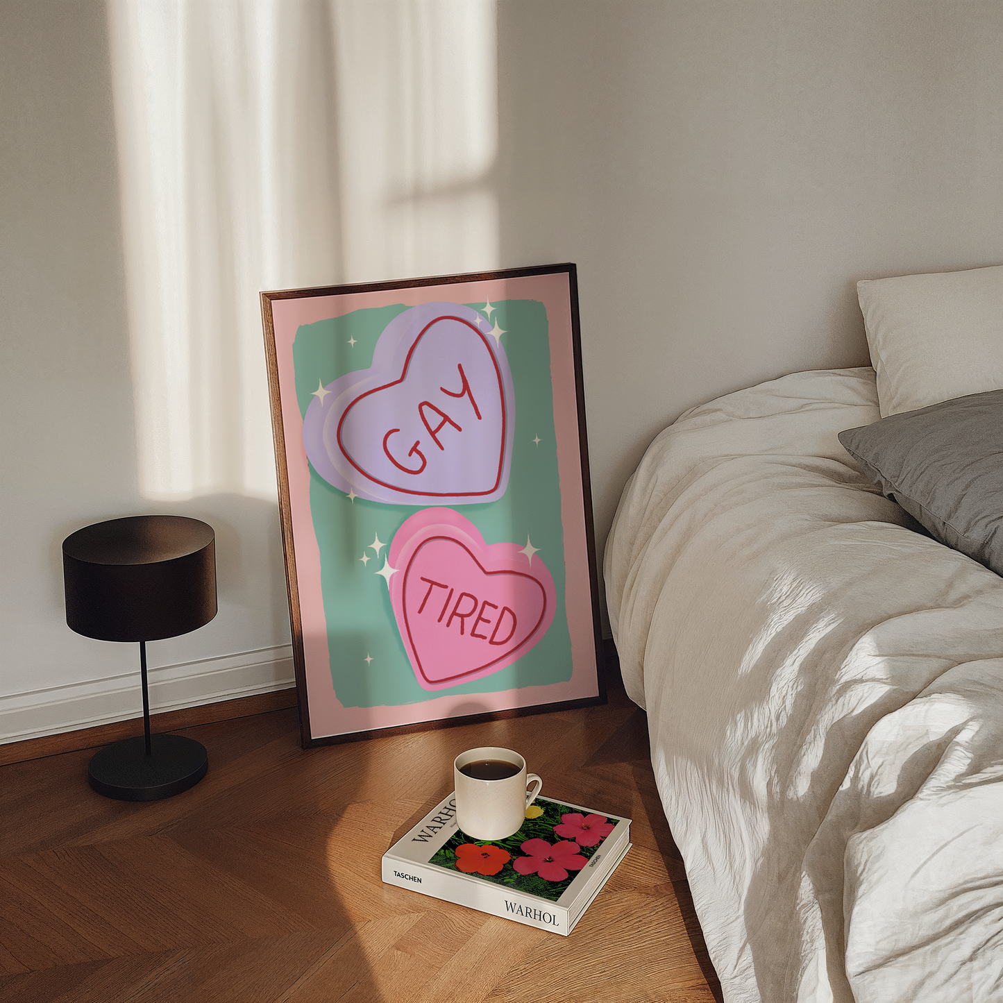 GAY & TIRED ART PRINT