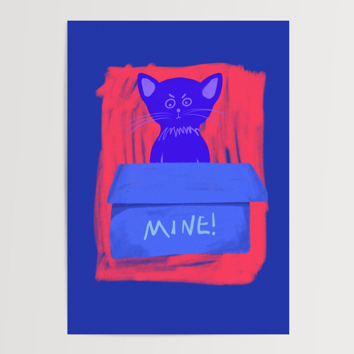 MINE! ART PRINT
