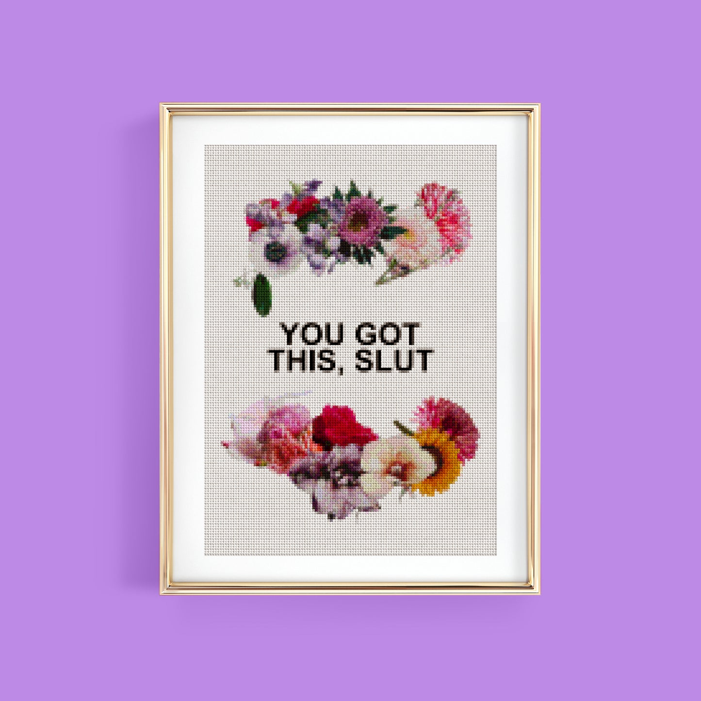 YOU GOT THIS, SLUT KNIT INSPIRED ART PRINT