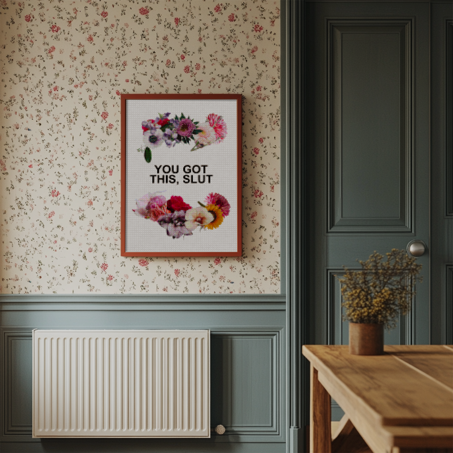 YOU GOT THIS, SLUT KNIT INSPIRED ART PRINT