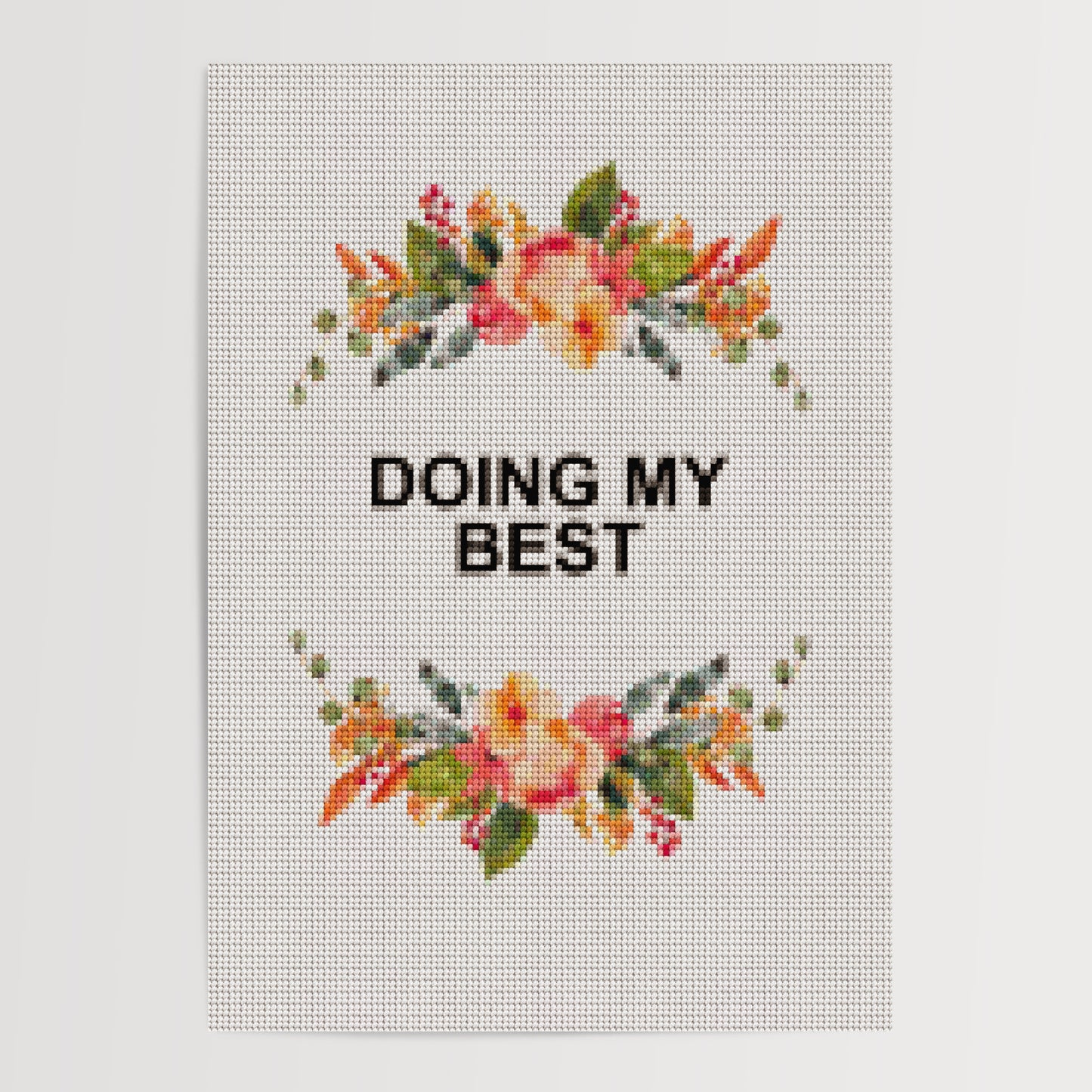 DOING MY BEST KNIT INSPIRED ART PRINT